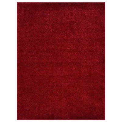 Tapete para Sala Realce Liso 10 Vermelho 1,00X1,50M