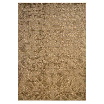Tapete para Sala Realce Forest 72 Bege 1,50X2,00M
