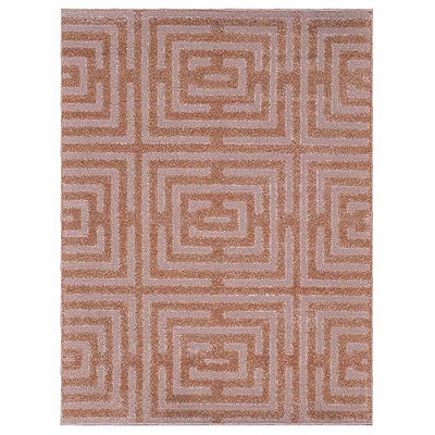 Tapete para Sala Realce Eden 72 Bege 1,00X1,50M - J Serrano