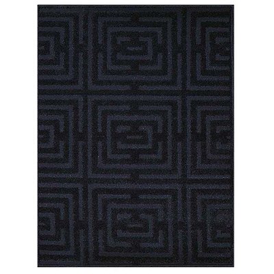 Tapete para Sala Realce Eden 56 Chumbo 1,00X1,50M