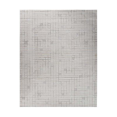 Tapete para Sala Magnifique 06 Bege-Cinza 1,40X2,00M