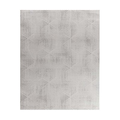Tapete para Sala Magnifique 05 Bege-Cinza 1,40X2,00M