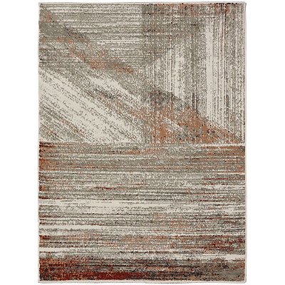 Tapete para Sala Herat Capri 54003 Bege-Vermelho 1,50X2,00M