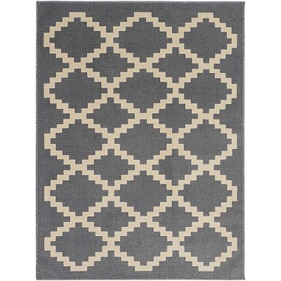 Tapete para Sala Herat Capri 3071-EM1 Cinza 1,50X2,00M