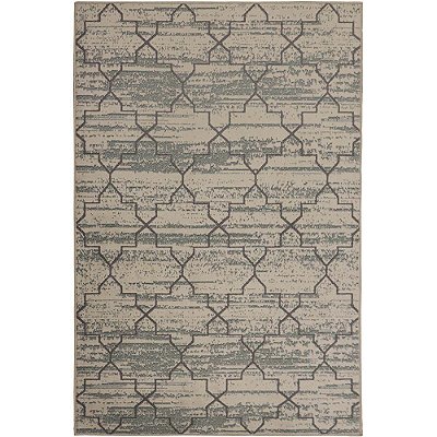 Tapete para Sala Herat Capri 2735-I Cinza 1,50X2,00M