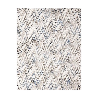 Tapete para Sala Condor 06 Cinza-Azul 1,40X2,00M - Edantex