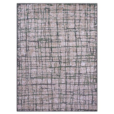 Tapete Sala Classic Maldivas 16 Chumbo-Verde 2,00X3,00M