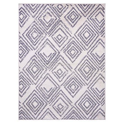 Tapete para Sala Classic Angra 22 Gelo-Chumbo 1,00X1,50M