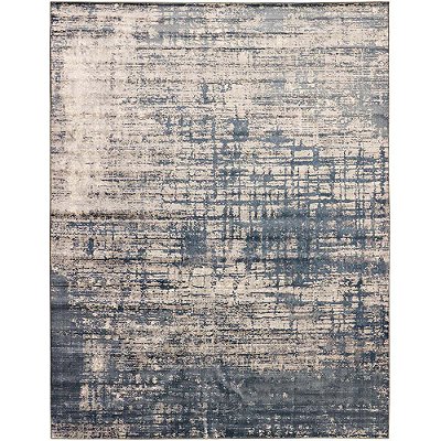 Tapete para Sala Belga Mykonos 170 Azul 1,95X2,50M