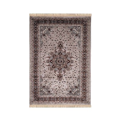 Tapete para Sala Belga Bruxelas 5 Cinza 2,50X3,00M - Edantex