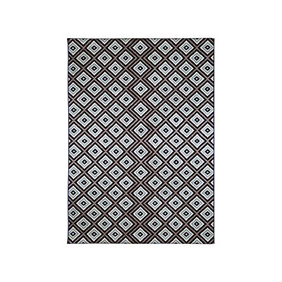 Tapete para Sala Belga Antuérpia 3 Azul-Bege 1,00X1,40M
