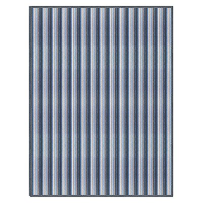 Tapete para Sala Atlantis Listras 56 Chumbo 1,00X1,50M