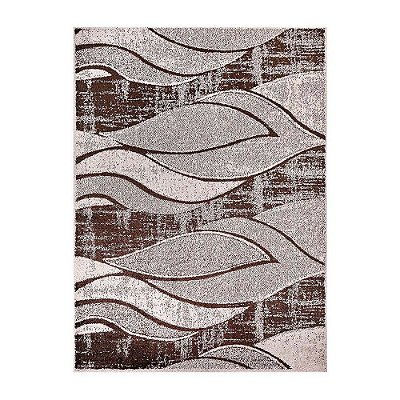 Tapete Classic Tide 87 Bege-Marrom 0,50X0,80M - J Serrano