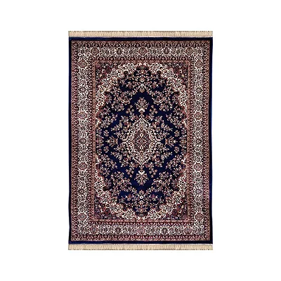 Tapete Belga Bruxelas 7 Azul 0,40X0,60M - Edantex