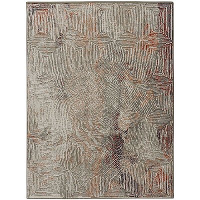 Tapete para Sala Herat Capri 28002 Bege-Vermelho 1,50X2,00M