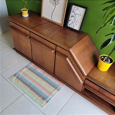 Tapete Multicores Arco-Iris 0,47X0,70M - Bordartes
