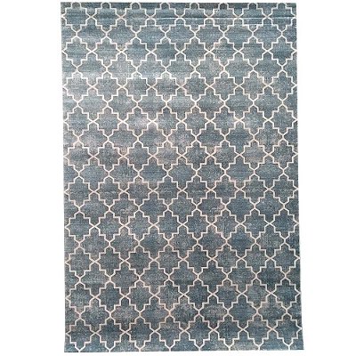Tapete para Sala Sublime 02 Azul 1,60X2,30M - Global Decor