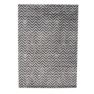 Tapete para Sala Happy 07 Preto 1,40X2,00M - Global Decor