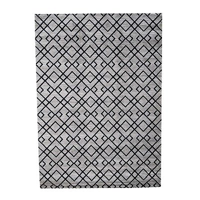 Tapete para Sala Happy 06 Preto 1,40X2,00M - Global Decor