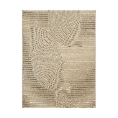 Tapete para Sala Realce Sand 60 Areia 3,00X4,00M