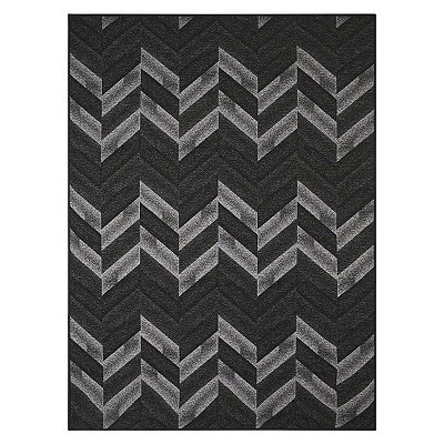 Tapete Sala Funcional Vitral 50 Preto 2,00X3,00M