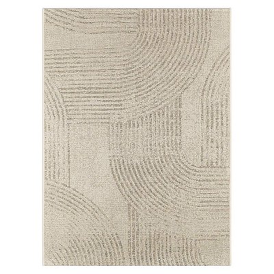 Tapete Sisal Eco-Nature Roat 87 Bege-Marrom 0,50X0,80M