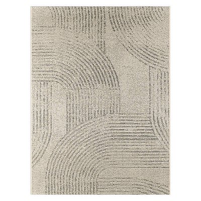 Passadeira Sisal Eco-Nature Roat 77 Bege-Chumbo 0,57X1,80M