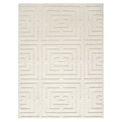 Tapete Sala Realce Eden 60 Areia 4,00X5,00M