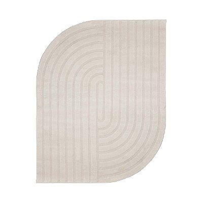 Tapete Sala Turco Milano 01 Bege 2,00X2,50M Orgânico Edantex