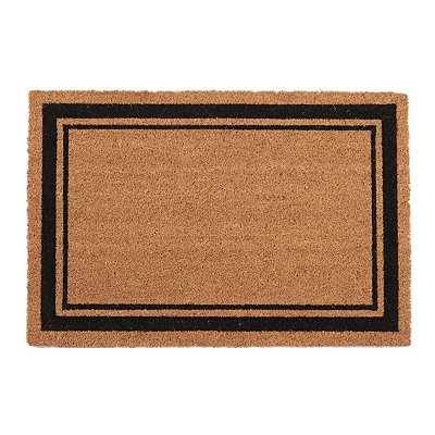 Capacho Antiderrapante Fibra de Coco Moldura 0,50X0,75M