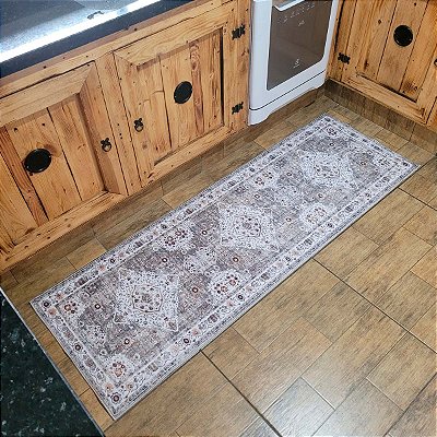 Passadeira Antiderrapante Tipo Persa 03 Gaudi - 0,60X1,80M