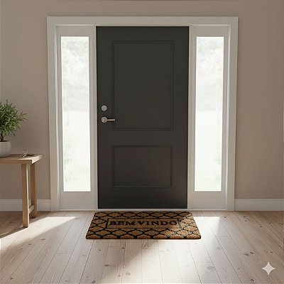 Capacho Antiderrapante Fibra de Coco 0,40X0,60M Panama 4