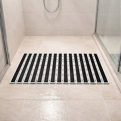 Tapete Antiderrapante com Ventosa Box Banheiro Deck