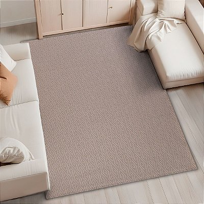 Tapete Sisal Sala Quarto Antiderrapante Riviere Loire