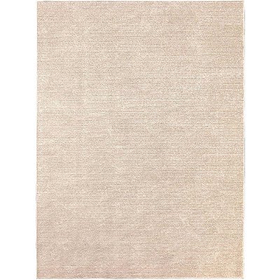 Tapete para Sala Mariana Bege Sob Medida - 1,25X3,50M