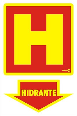Placa Hidrante 20x30cm