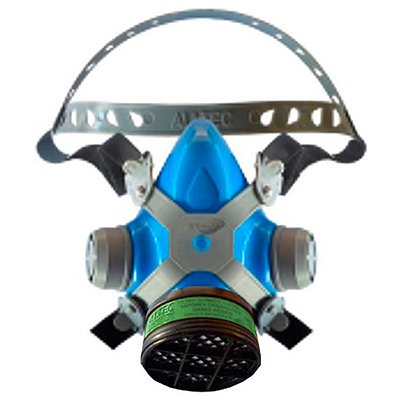 Máscara Respirador AZ01 c/ 1 Filtro Pesticida e Venenos
