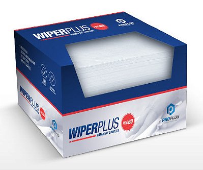 Lenço p/ Banho Leito Toalha Branco Wiper Pro 60g Cx. 100 unid.