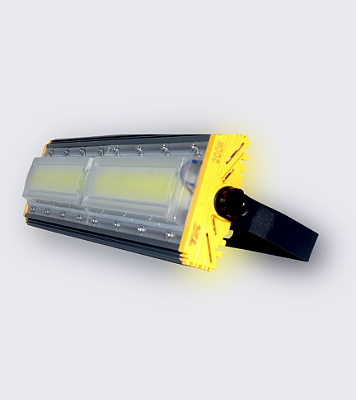 Refletor de LED 200W Linear Duplo para Campo | Quadra | Ginásio IP68 Flood Light Direcionável Um Módulo