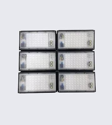 Refletor de LED 600W para Campo | Quadra IP67 Flood Light 6 Módulos N1