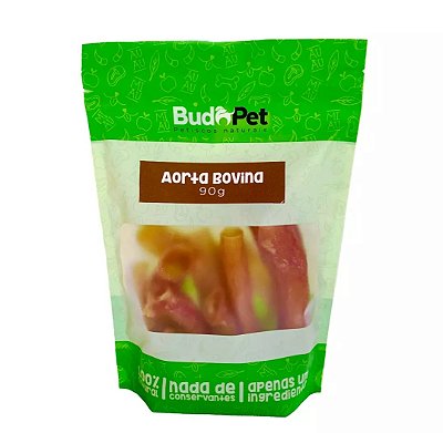 Mastigável Aorta Bovina - 90g - Budopet