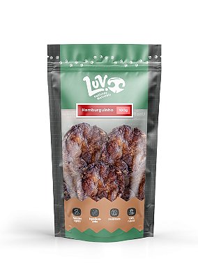 Mastigável Hamburguinho Bovino 100g - Luv