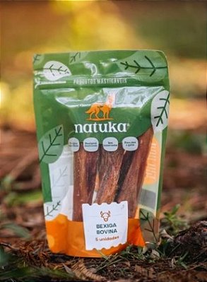 Mastigável Puff (Bexiga Bovina) 5 unid - Natuka