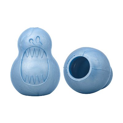 Mordedor Recheável M Monstrinho Azul - Pet Games