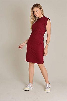 VESTIDO MUSCLE - BORDO DIVINE WINE