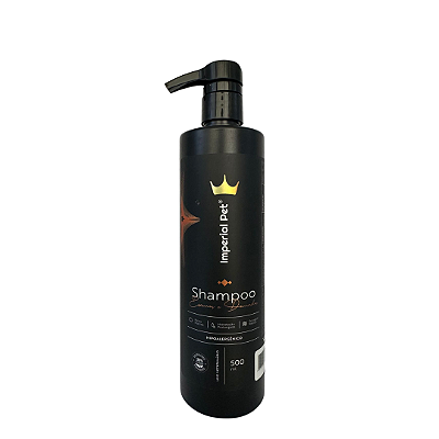 Shampoo Escuros Dourados Imperial Pet 500ml Cães/gatos