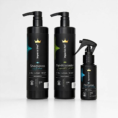 Kit Pet Shampoo Suave Condi. Perfume Vagano Caes/gatos