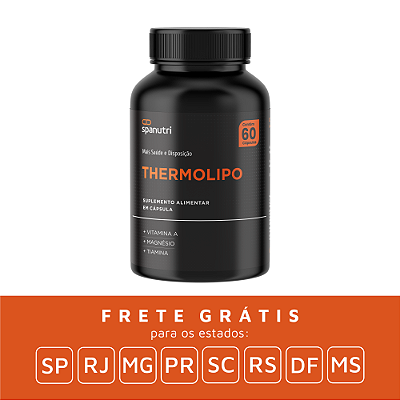 THERMOLIPO - FRASCO 60 CÁPSULAS.