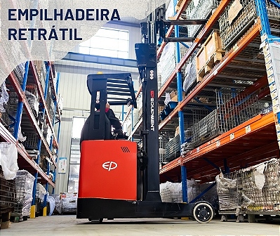 Empilhadeira Elétrica Retrátil