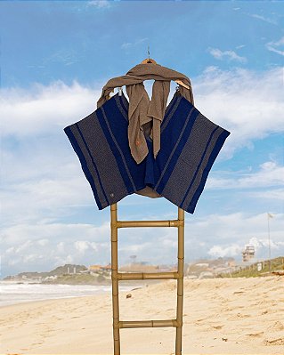 Bata Ampla Tear Azul Royal